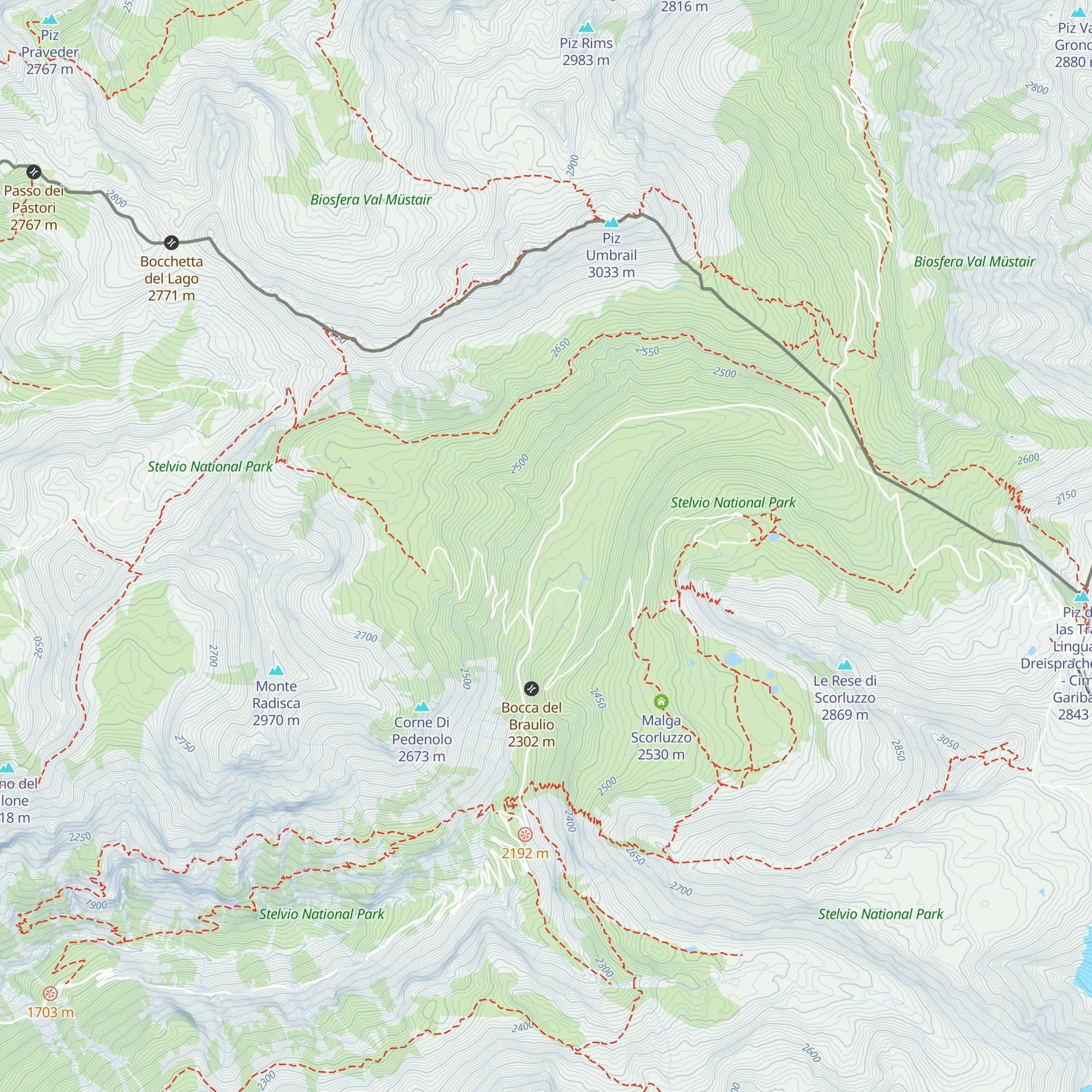 Malga Valle di Sotto map