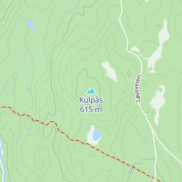 Map of Kulpås
