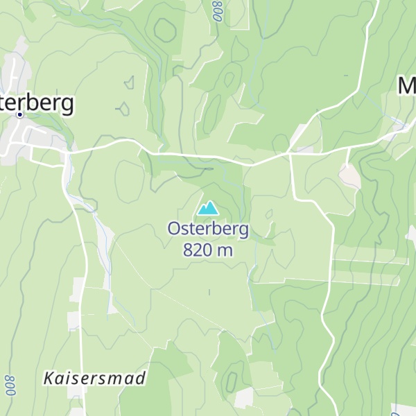 Map of Osterberg