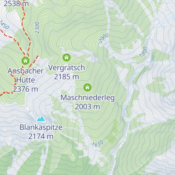Map of Maschniederleg