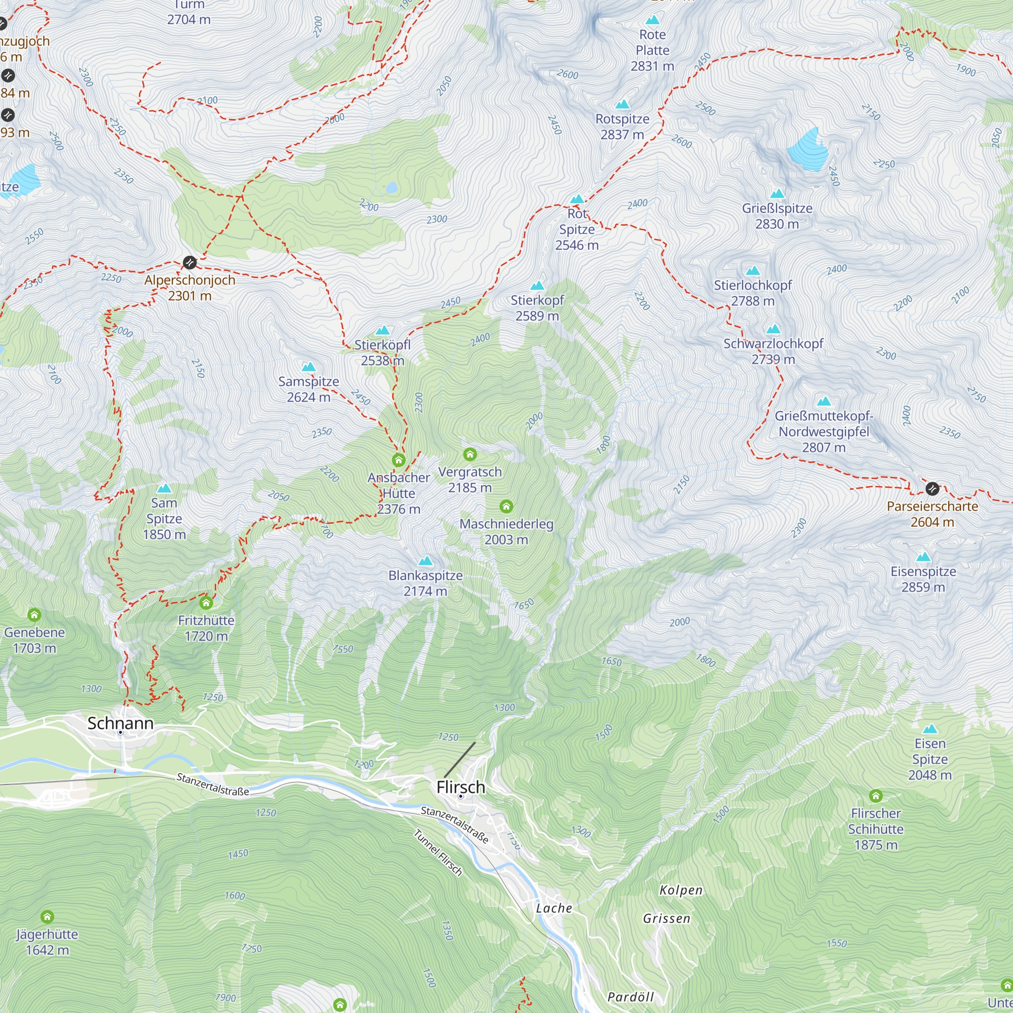 Maschniederleg map