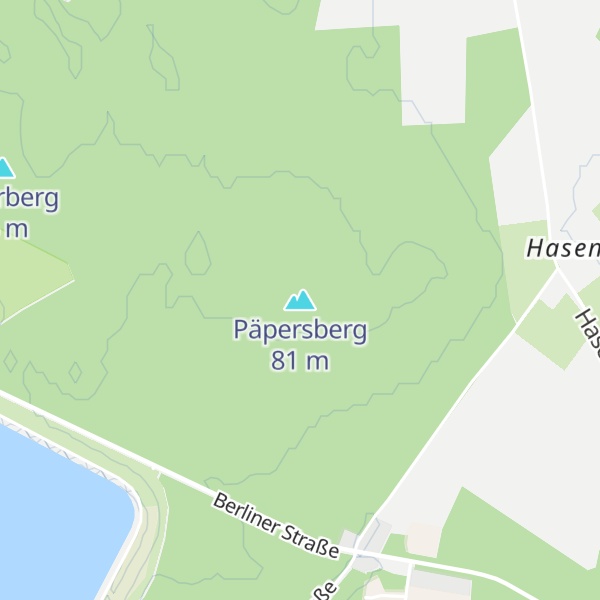Map of Päpersberg