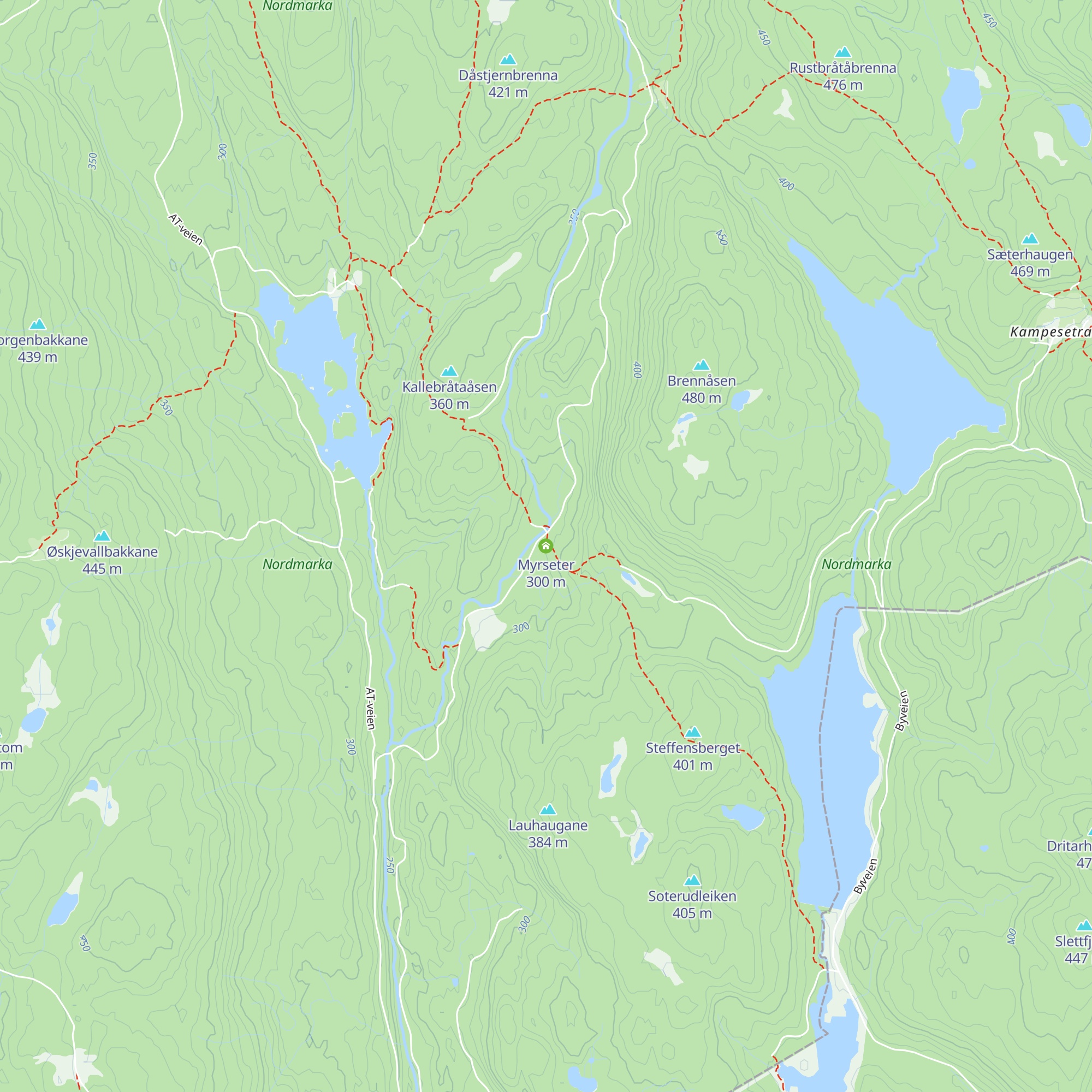 Myrseter map