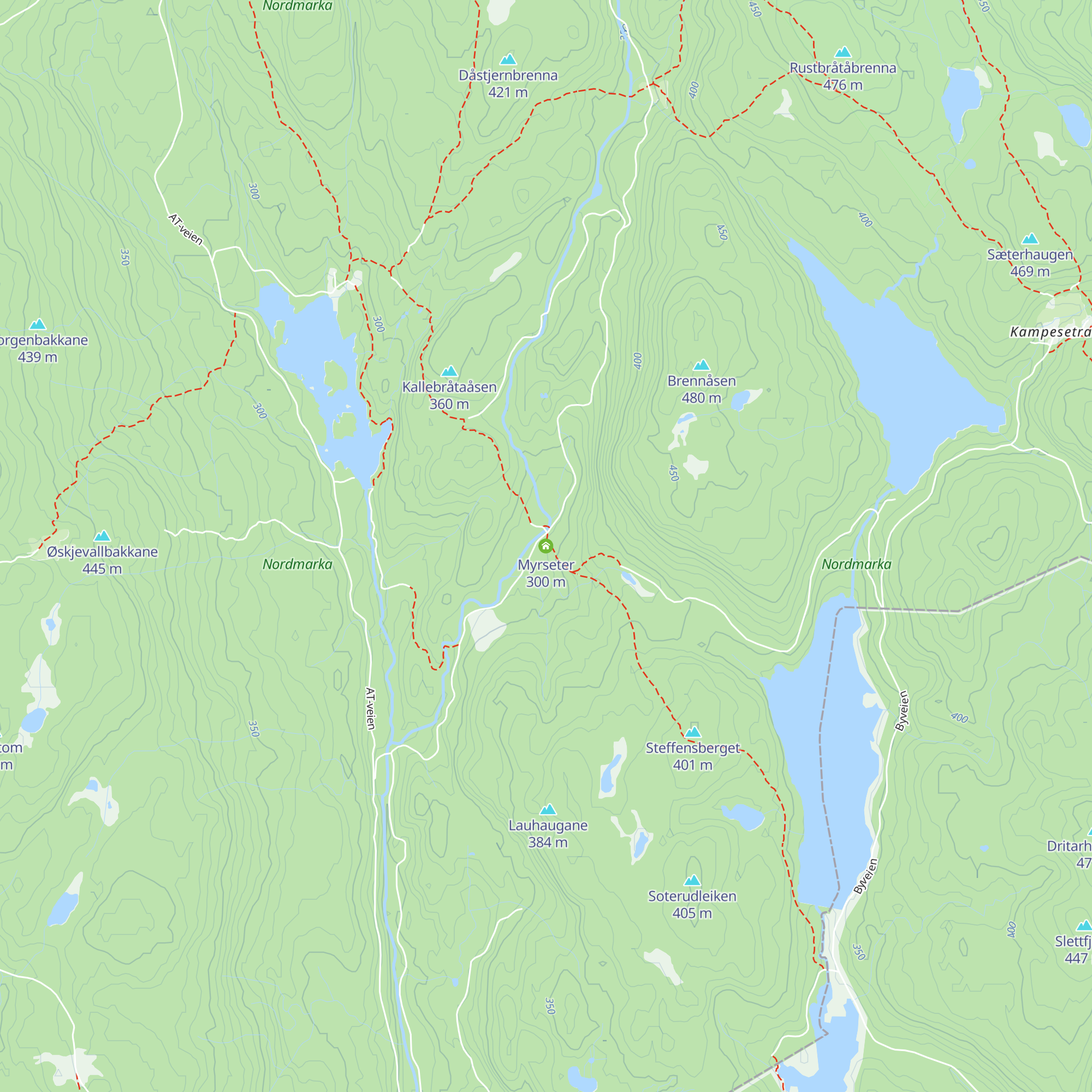 Myrseter map