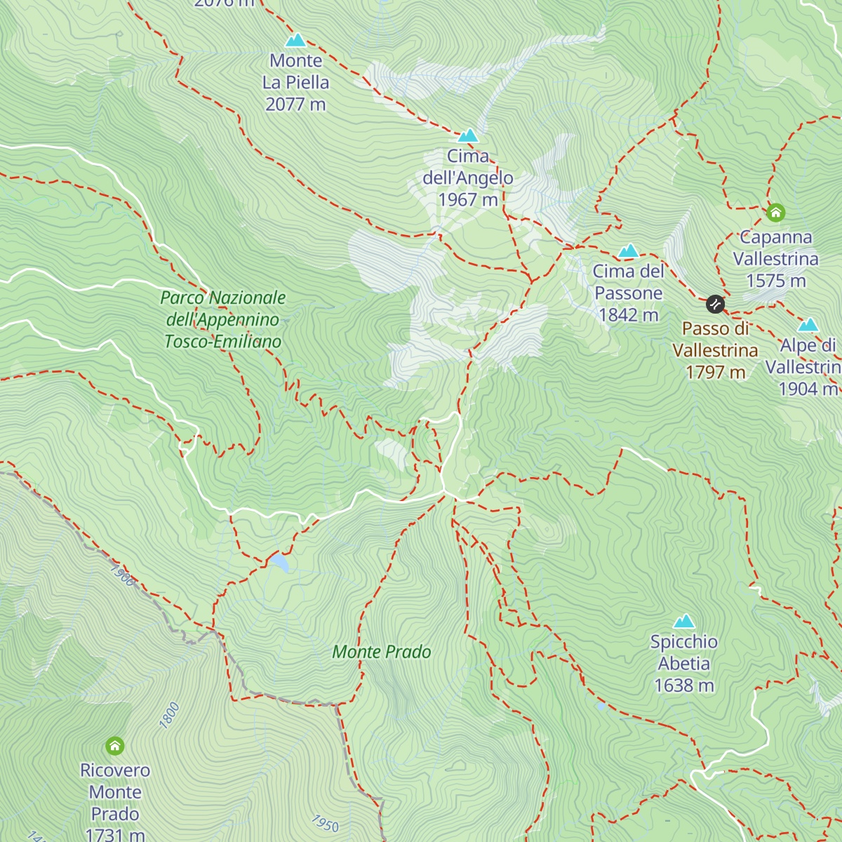 Rifugio Cesare Battisti map