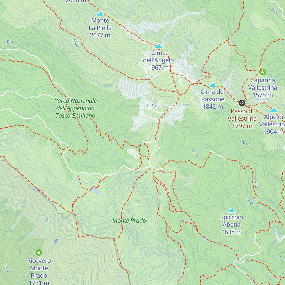 Rifugio Cesare Battisti map
