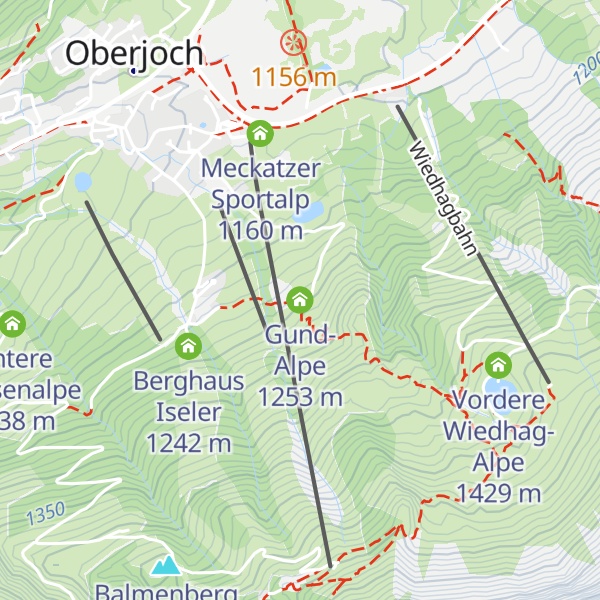 Map of Gund-Alpe