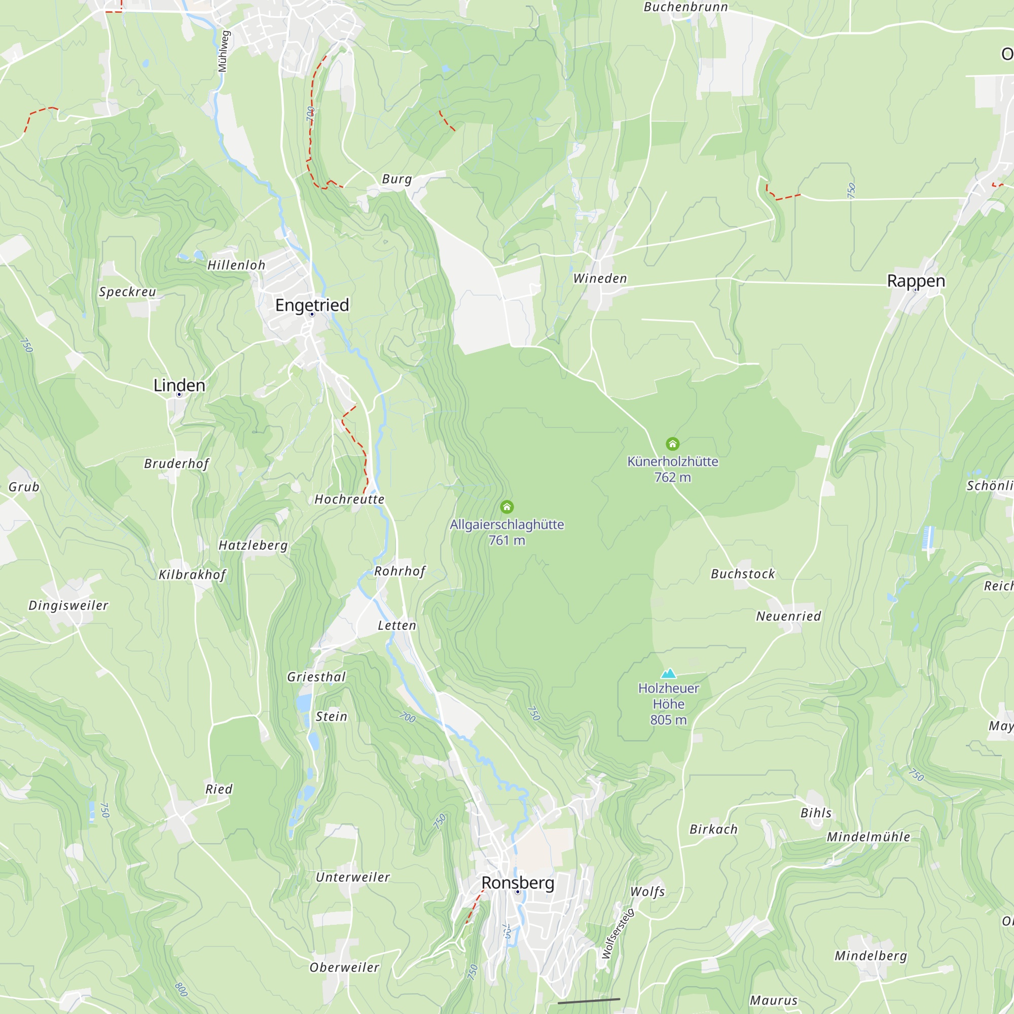 Allgaierschlaghütte map