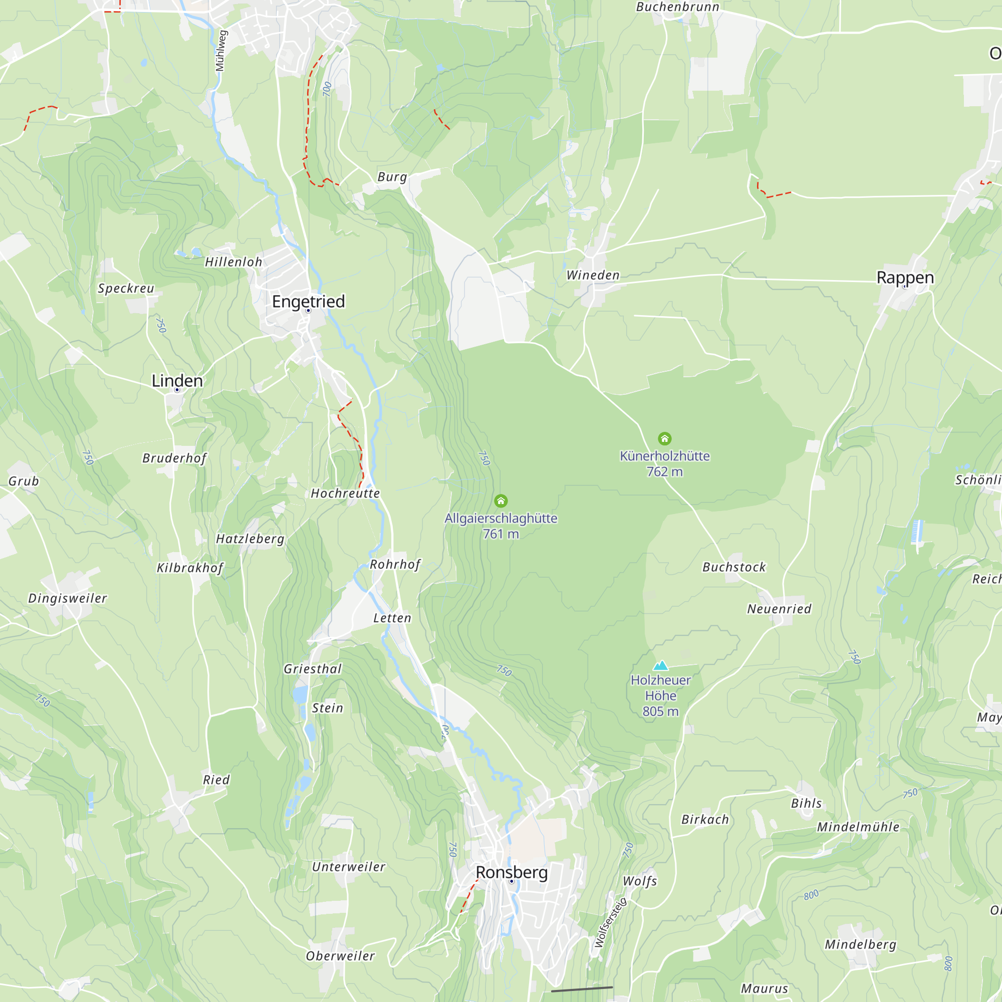 Allgaierschlaghütte map