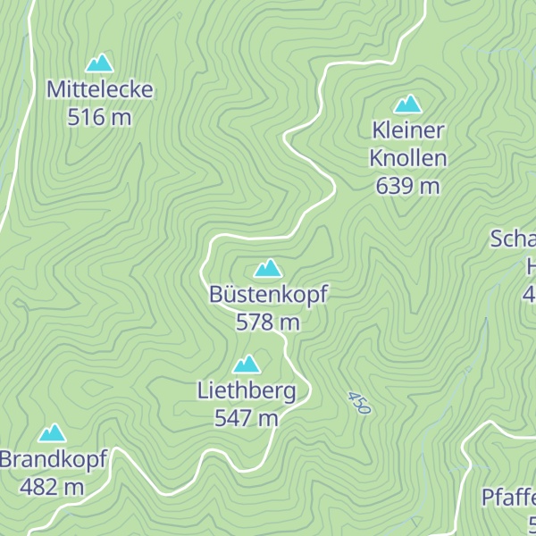Map of Büstenkopf