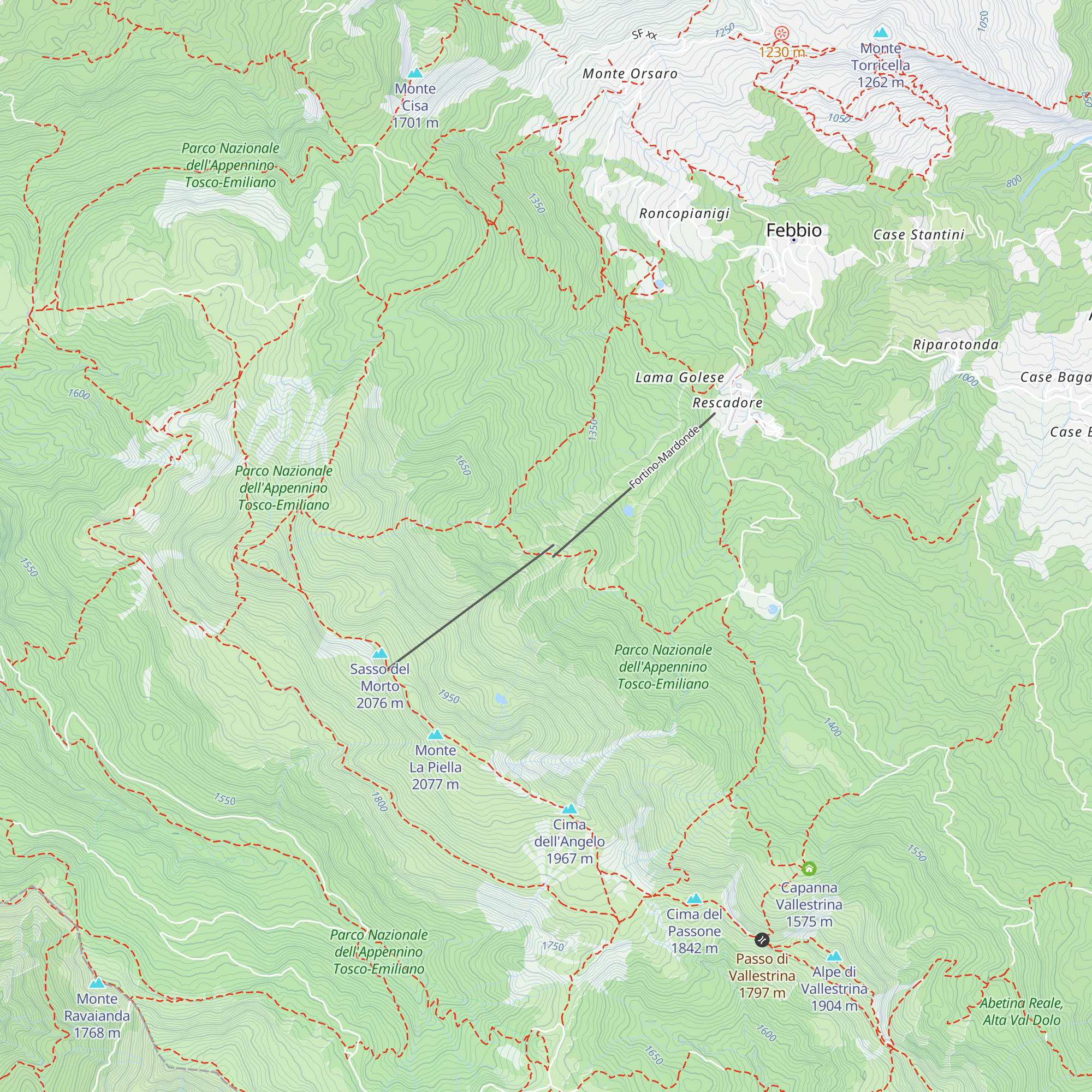 Rifugio Armaduk map