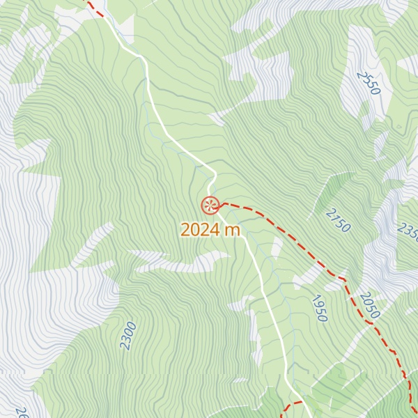 Map of Mitteralm
