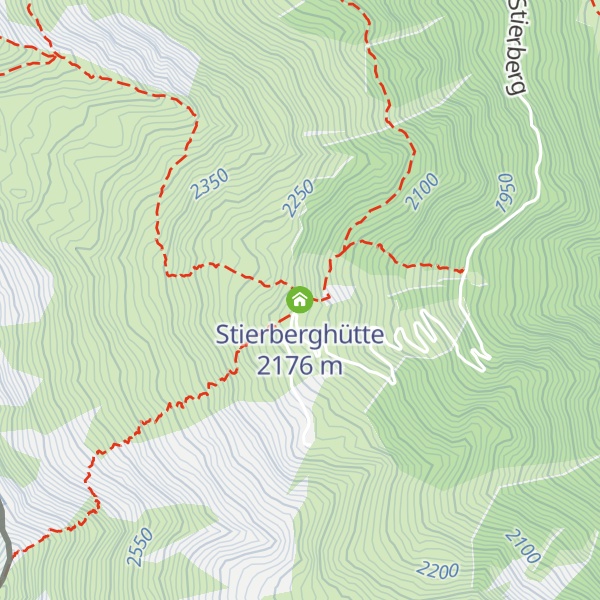 Map of Stierberghütte