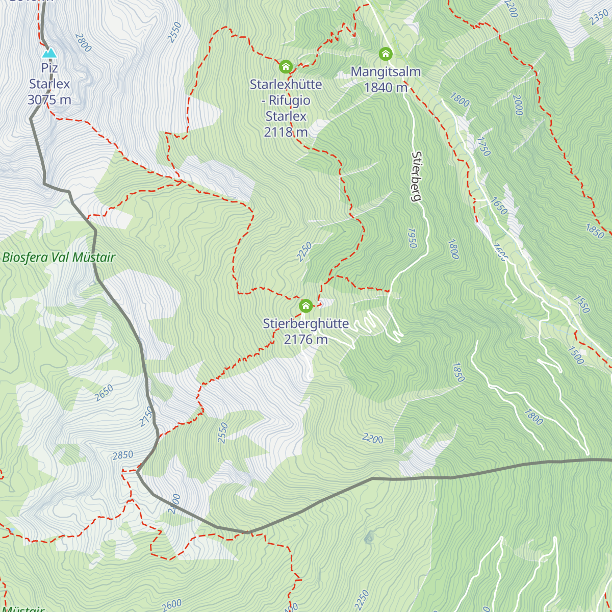 Stierberghütte map