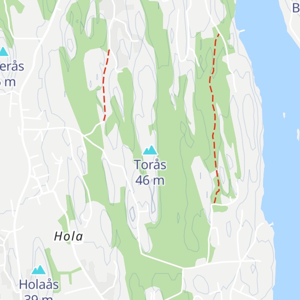 Map of Torås