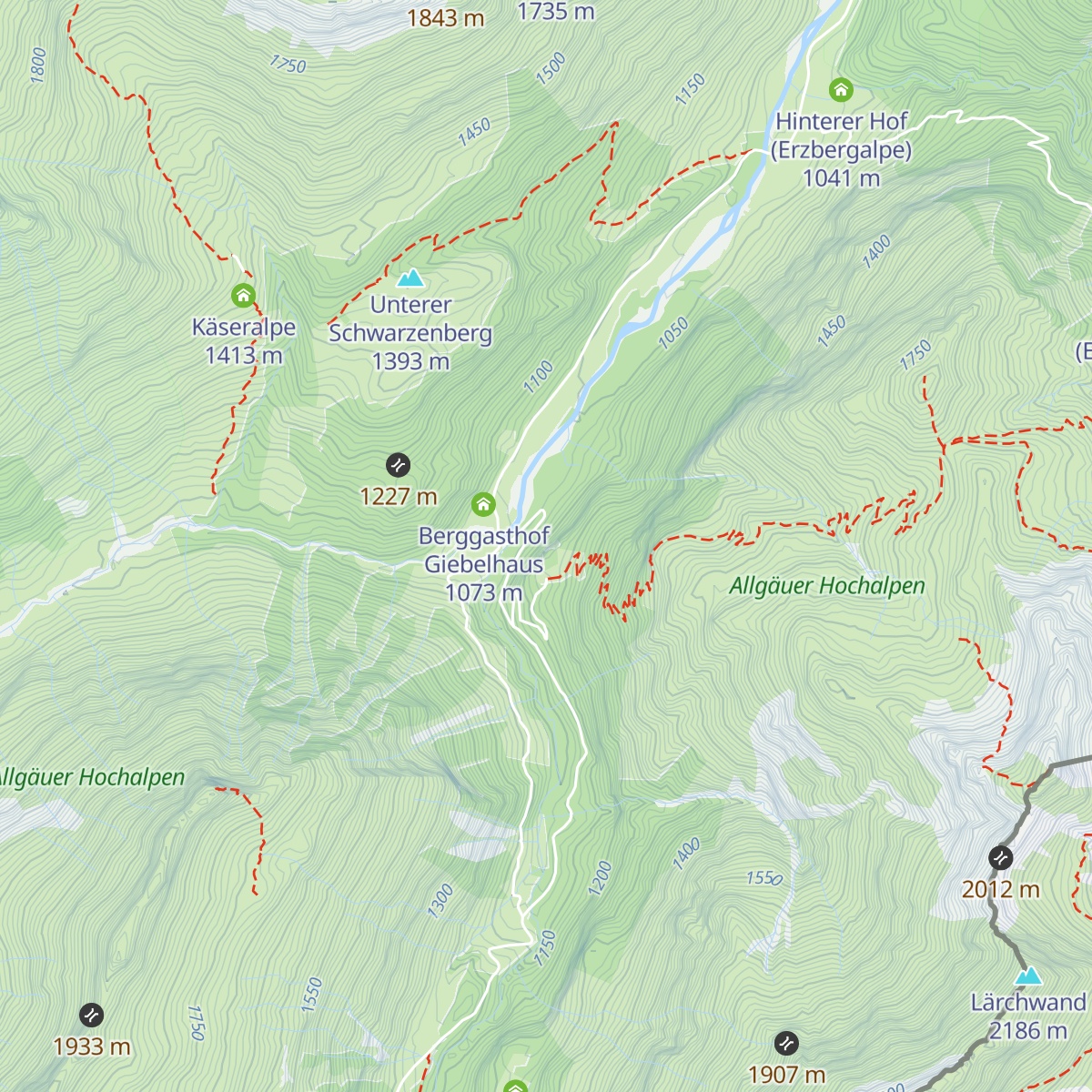 Jagdhütte map