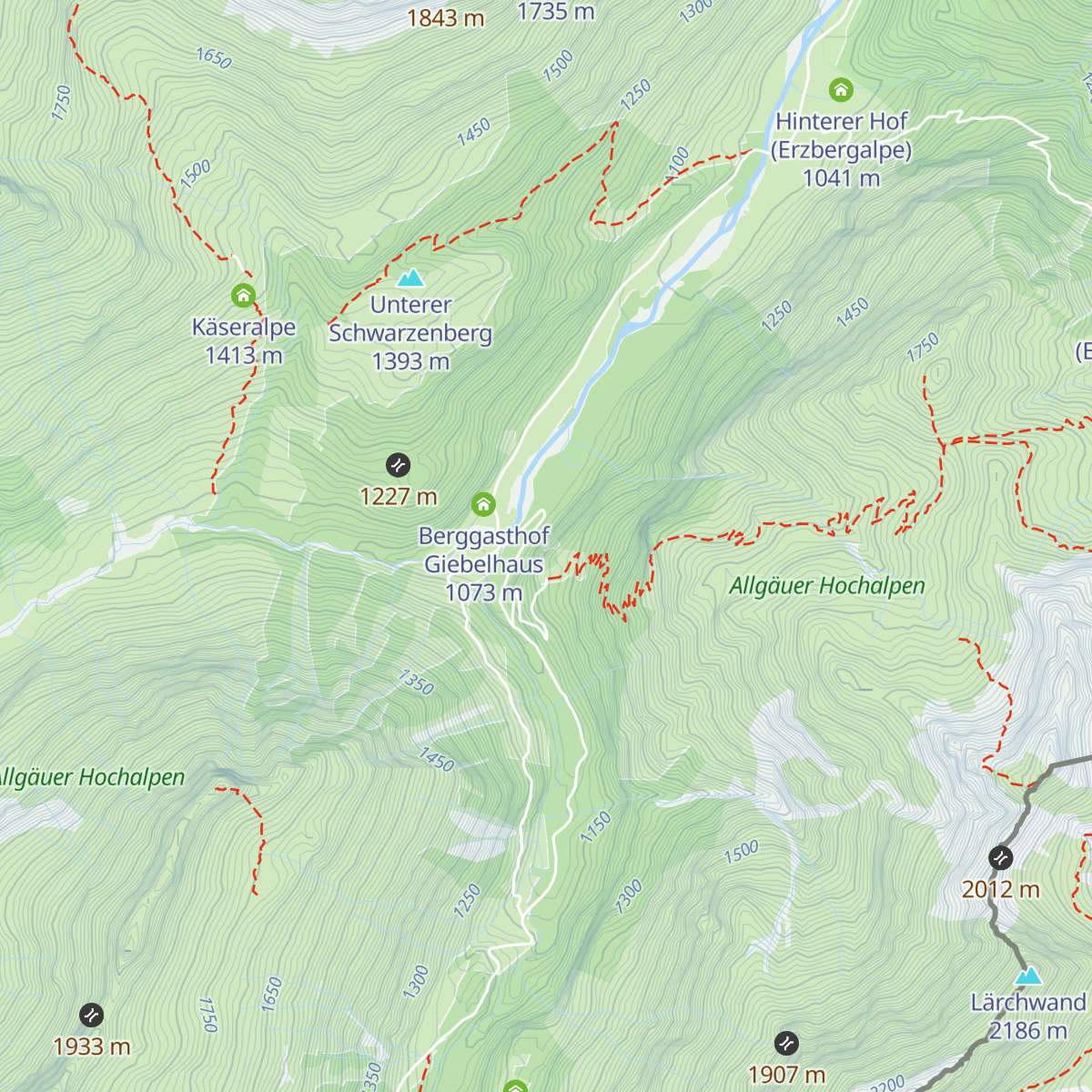 Jagdhütte map
