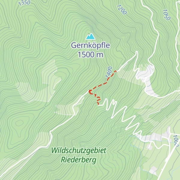 Map of Hohlsteinhütte