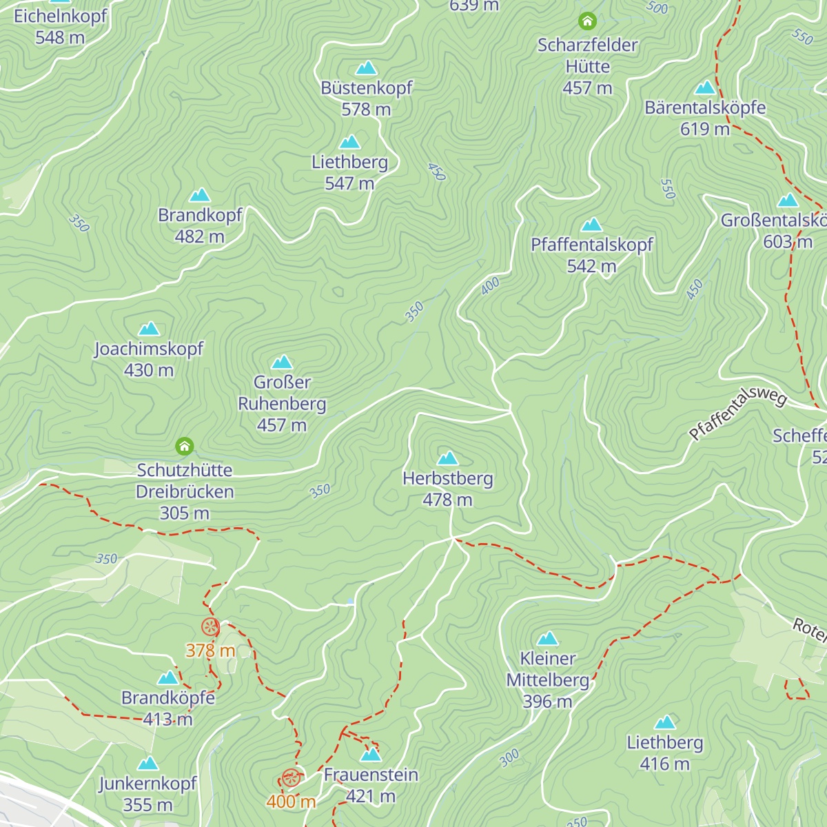 Göttinger Hütte map