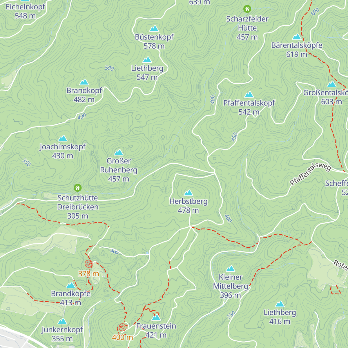 Göttinger Hütte map