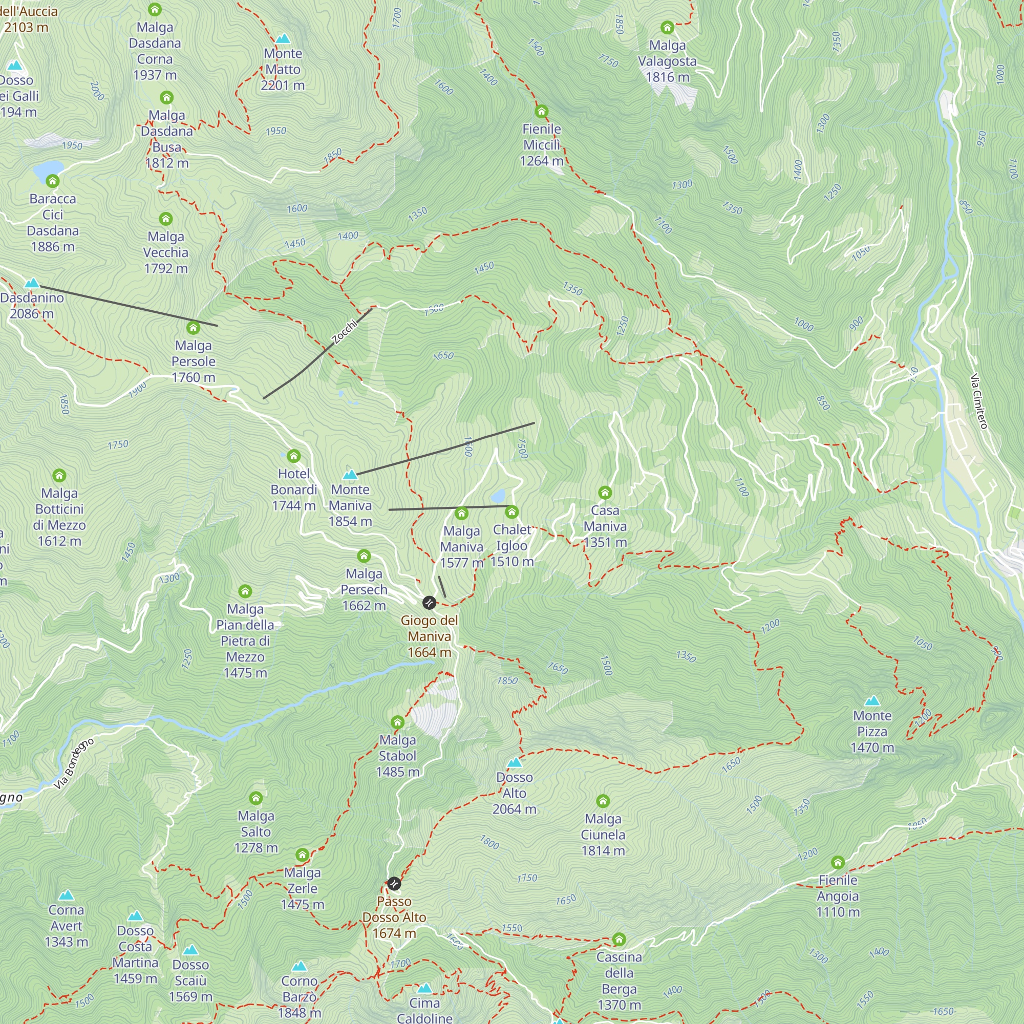 Chalet Igloo map