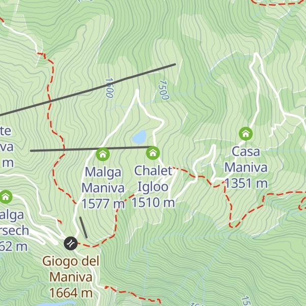 Map of Chalet Igloo