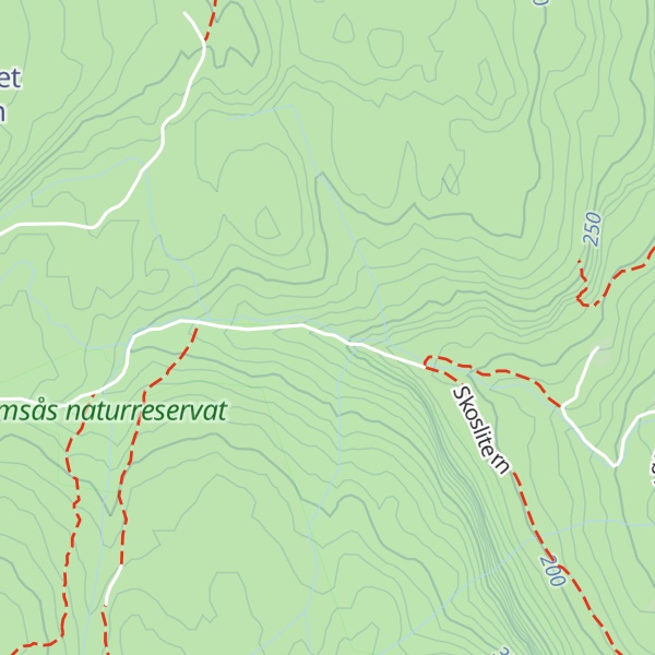 Map of Kastefossen