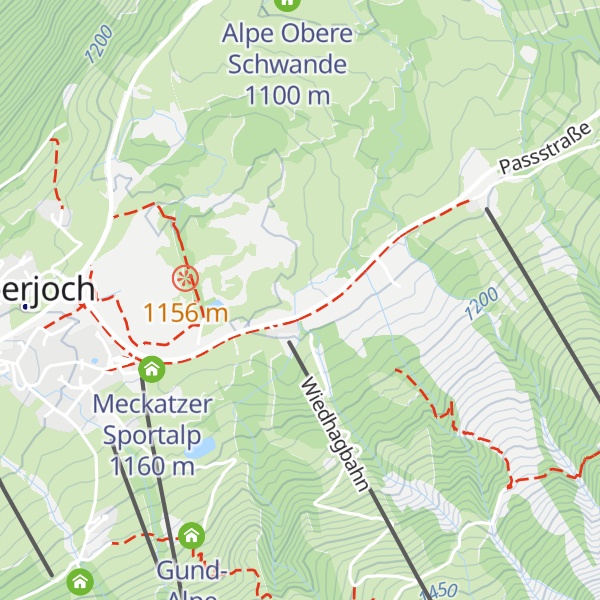 Map of Straßen- und Flussbauamt Baubüro Oberjoch