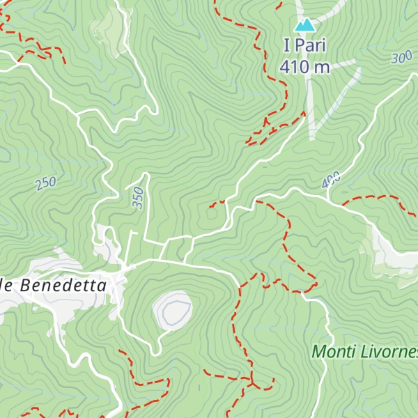 Map of Poggio ai Tre Molini