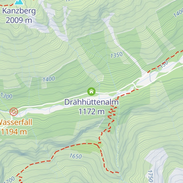 Map of Drähhüttenalm