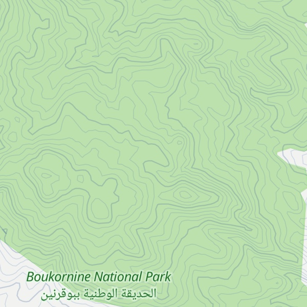 Map of Jebel Zaïana