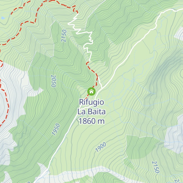 Map of Rifugio La Baita