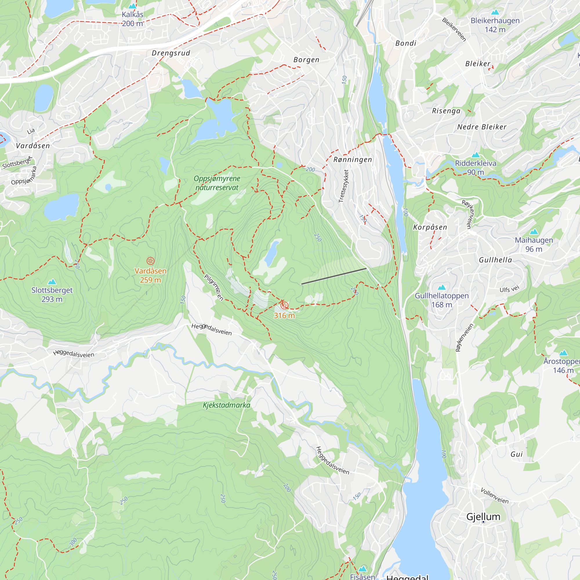 Wentzelhytta map