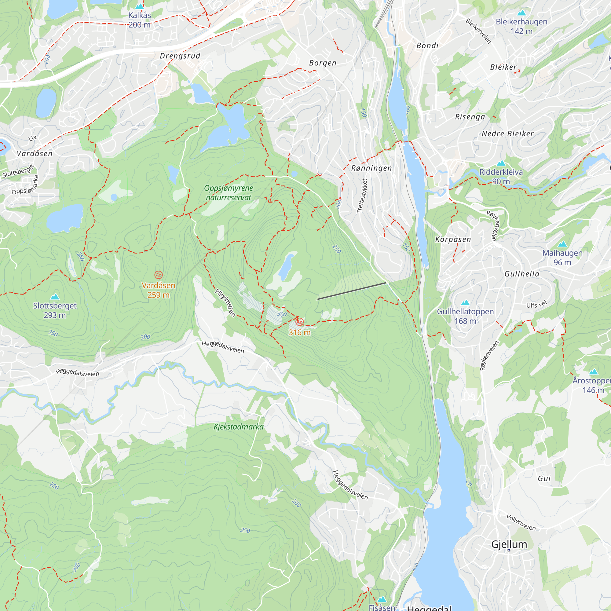 Wentzelhytta map