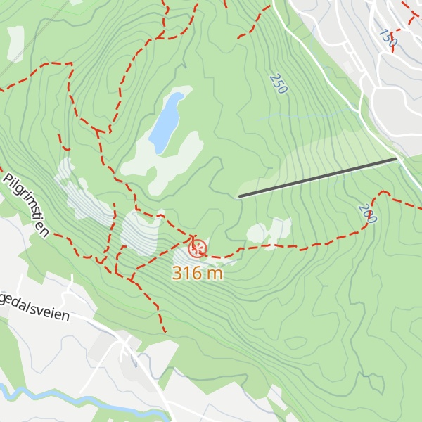 Map of Wentzelhytta