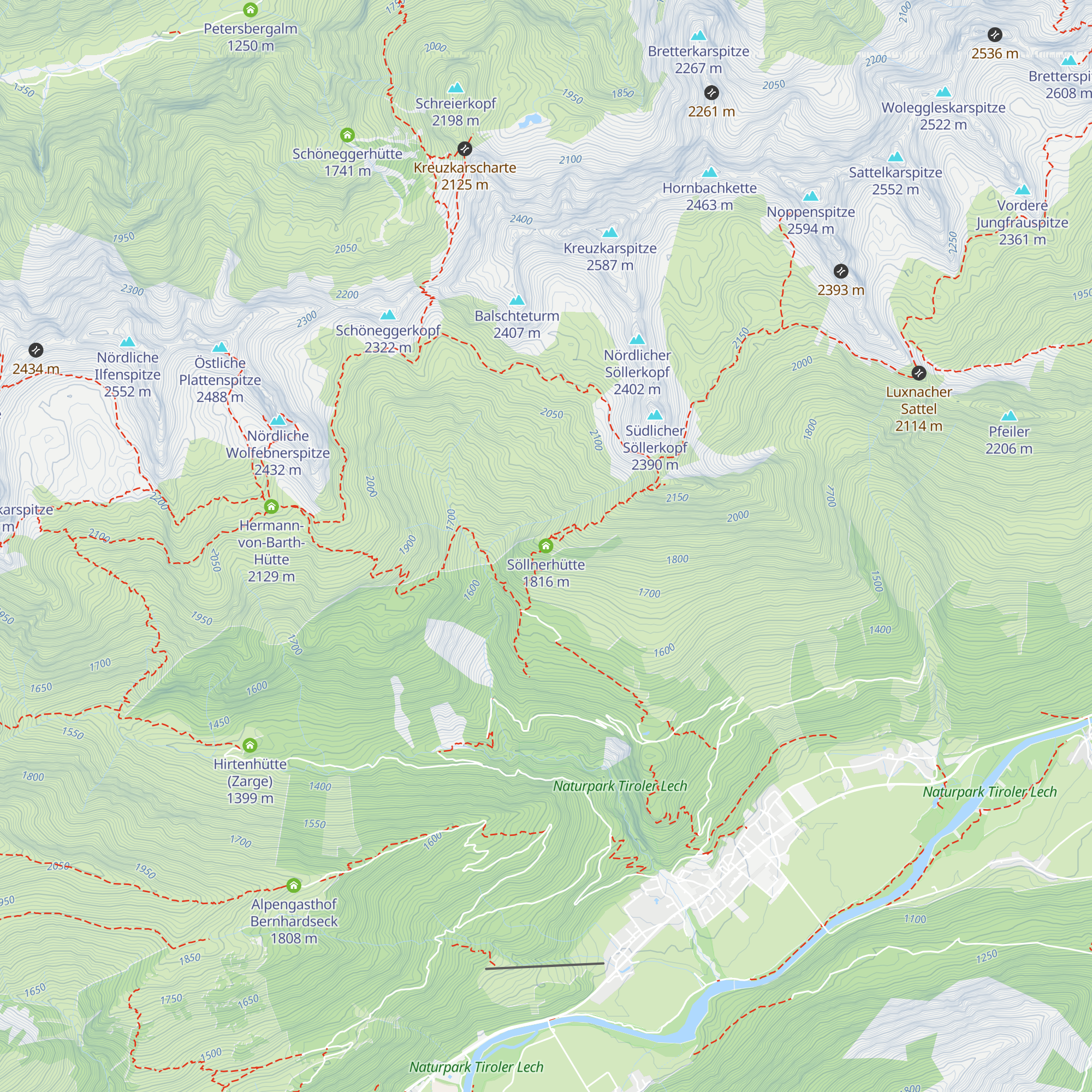 Söllnerhütte map