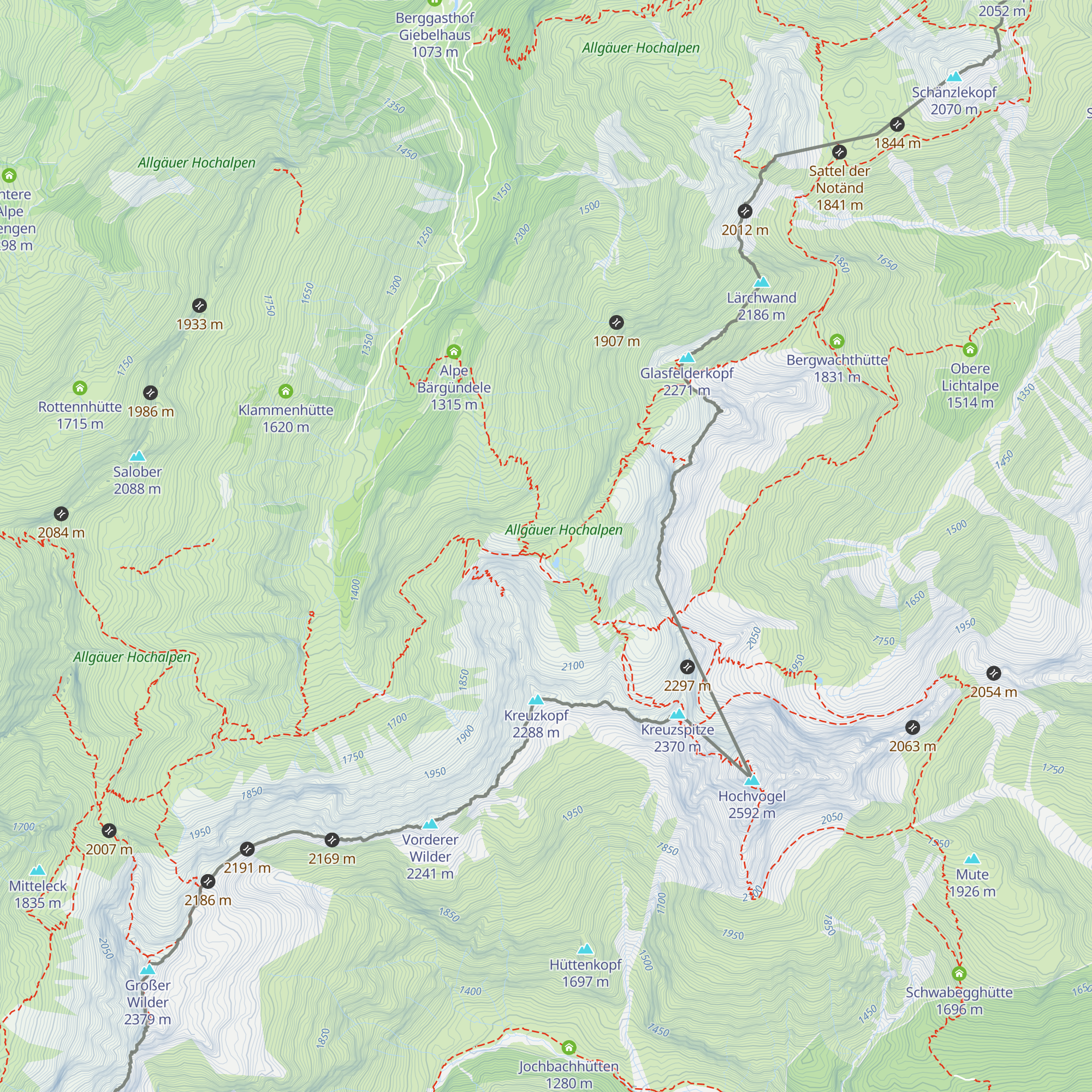 Winterraum map