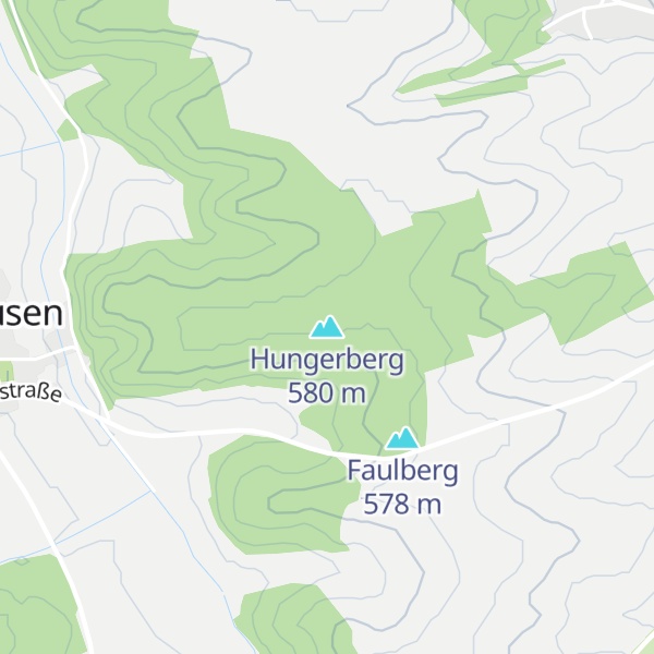 Map of Hungerberg