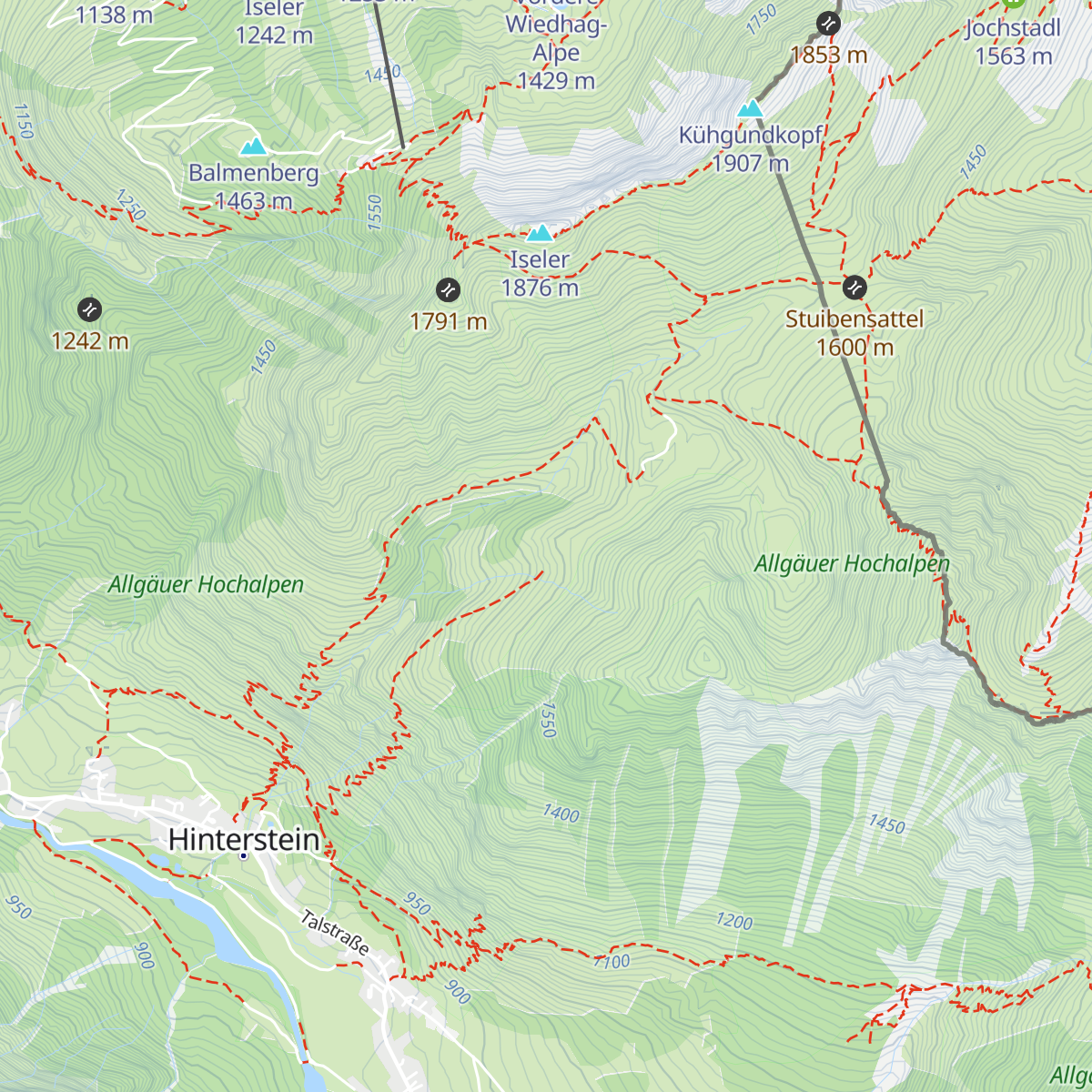 Melkhütte map