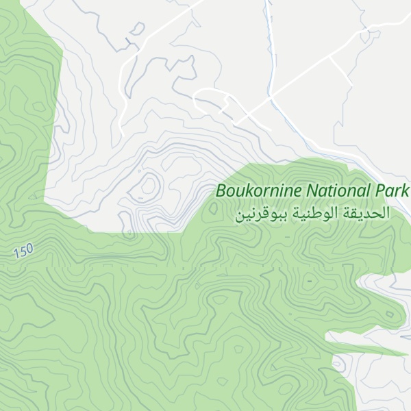 Map of Jebel Halloufa