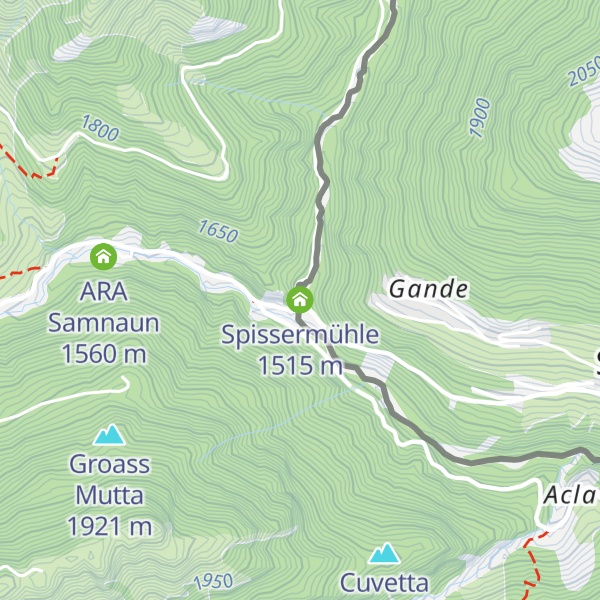 Map of Spissermühle