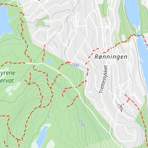 Map of Gjøkhaugen