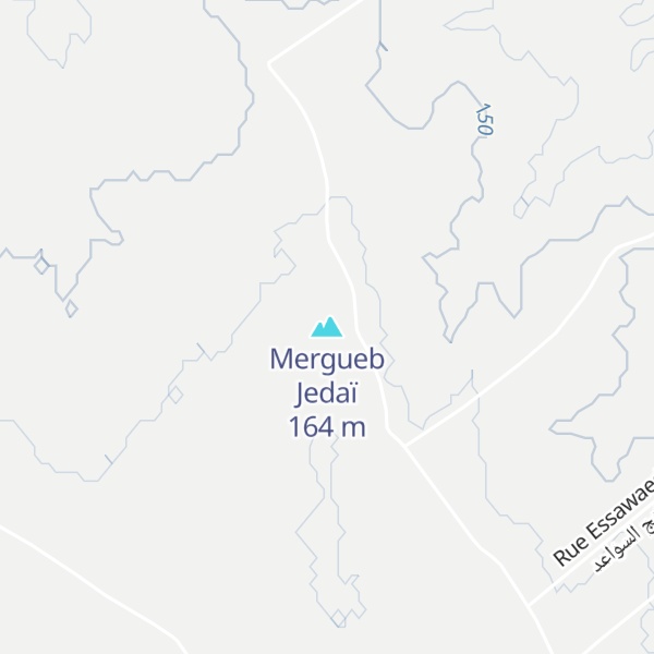 Map of Mergueb Jedaï