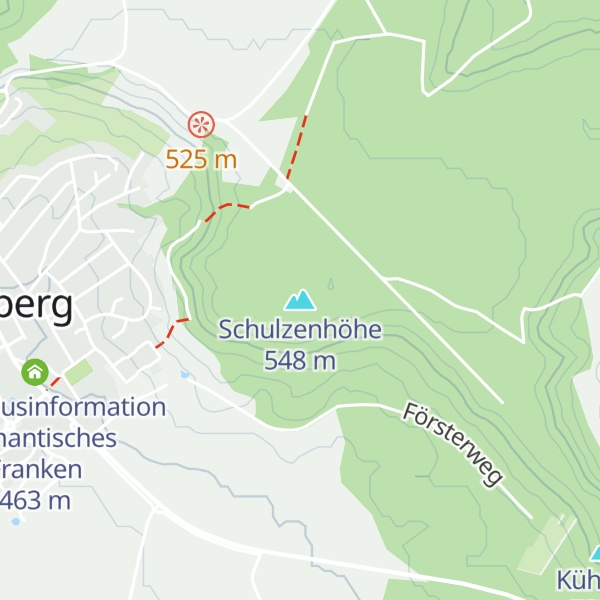 Map of Schulzenhöhe