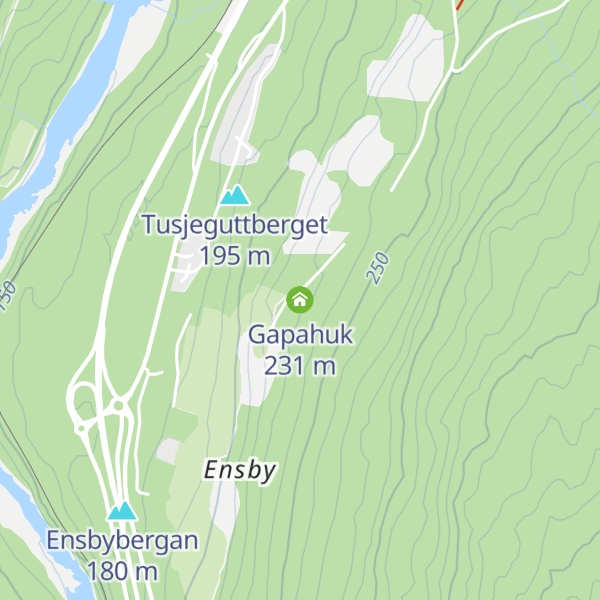 Map of Gapahuk