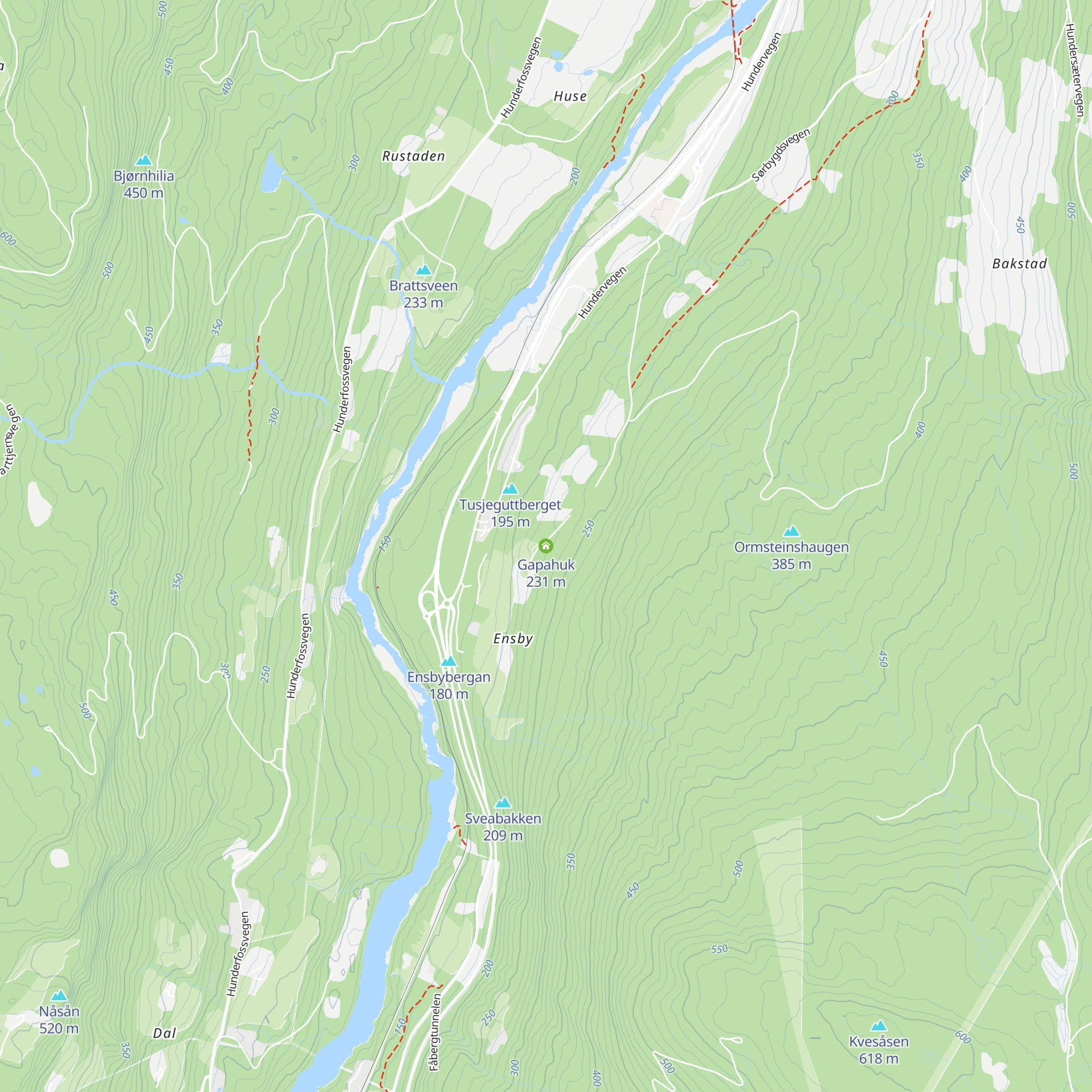 Gapahuk map