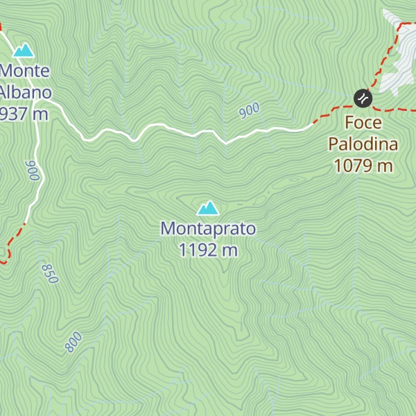 Map of Montaprato