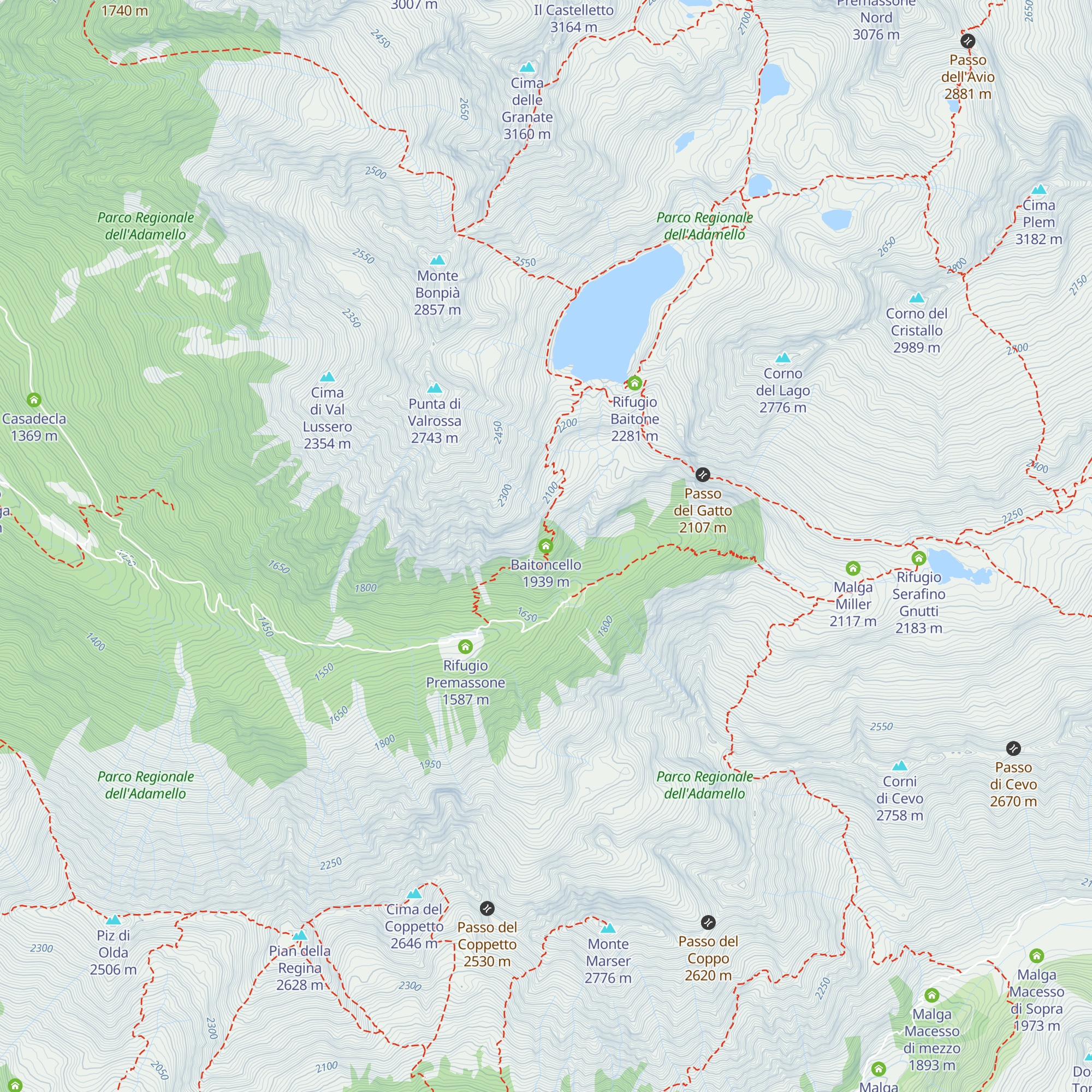Baitoncello map
