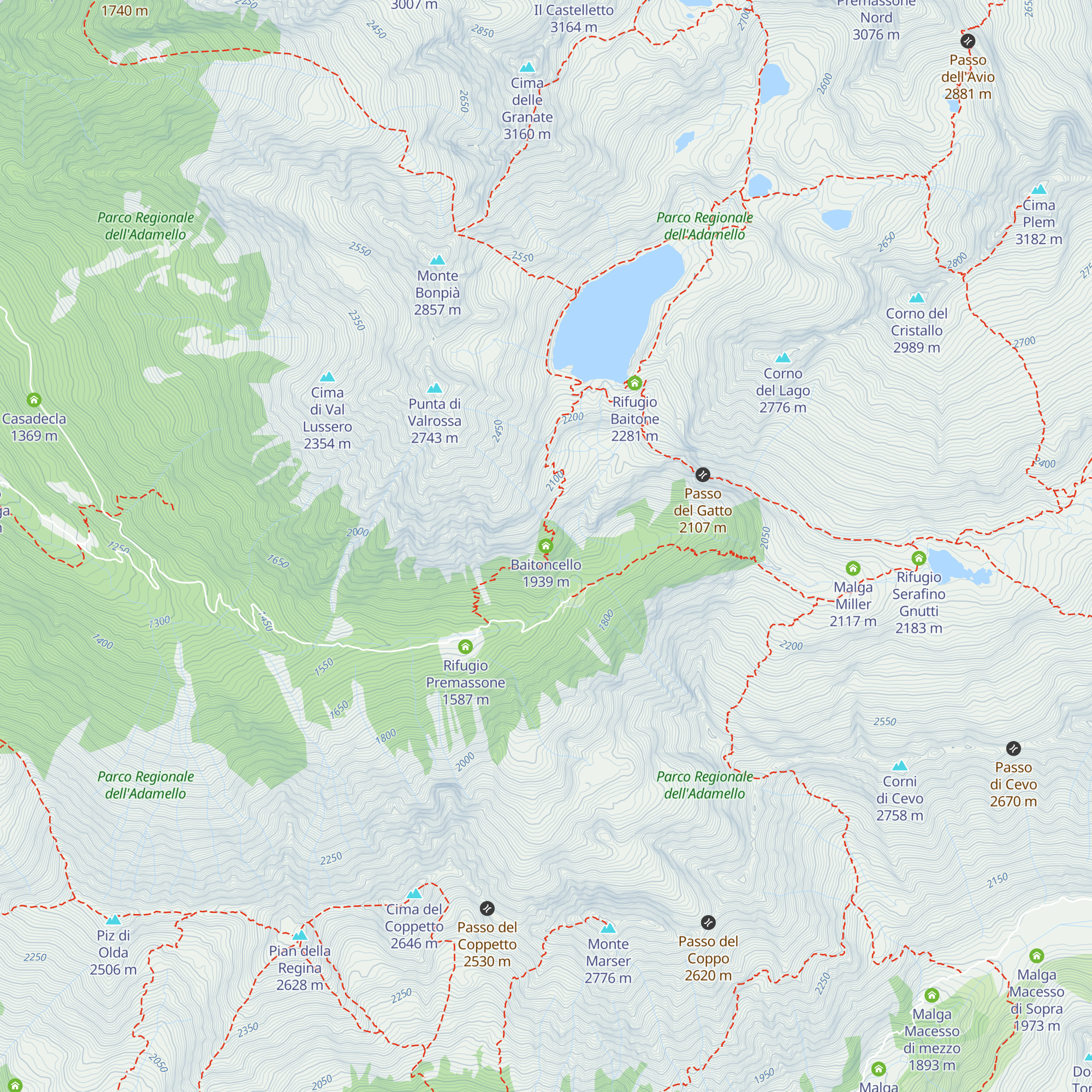Baitoncello map