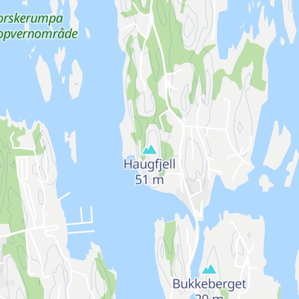 Map of Haugfjell
